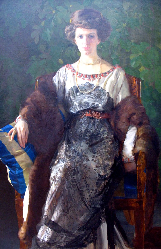 1911 Somov Portrait Ye.P. Nosova anagoria