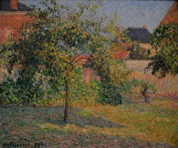 Apple Tree in the Meadow, Eragny, by Camille Pissarro