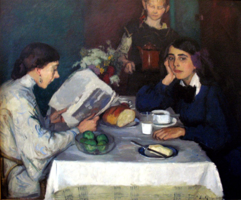 1907 Koenig am Fruehstueckstisch anagoria