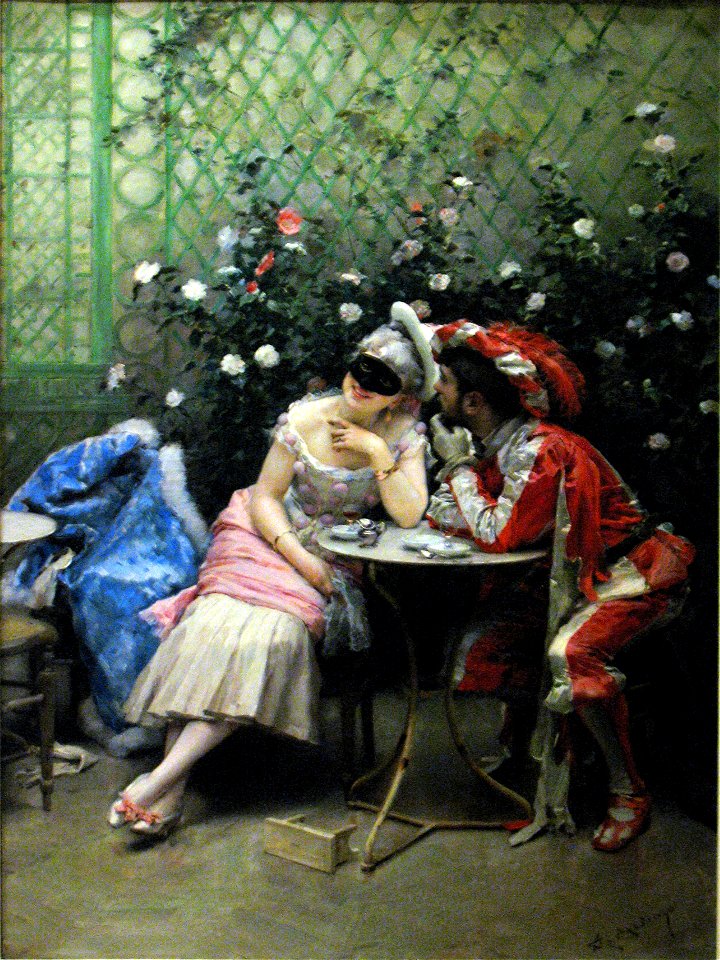 1900 Madrazo Masquerade anagoria