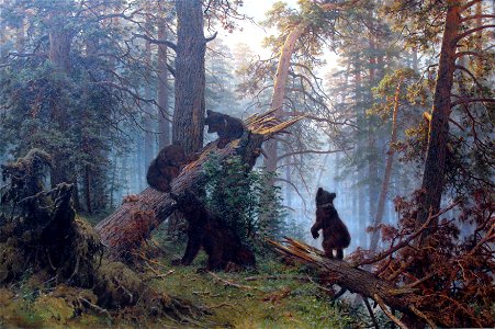 1889 Schischkin Morgen im Pinienwald anagoria