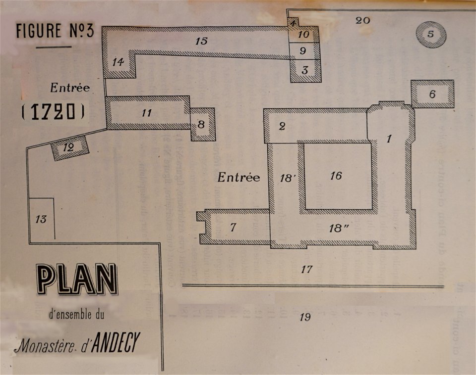 Abbaye 1720 d'andecy 04218