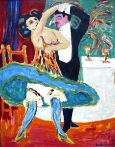 1909 Kirchner Varieté anagoria