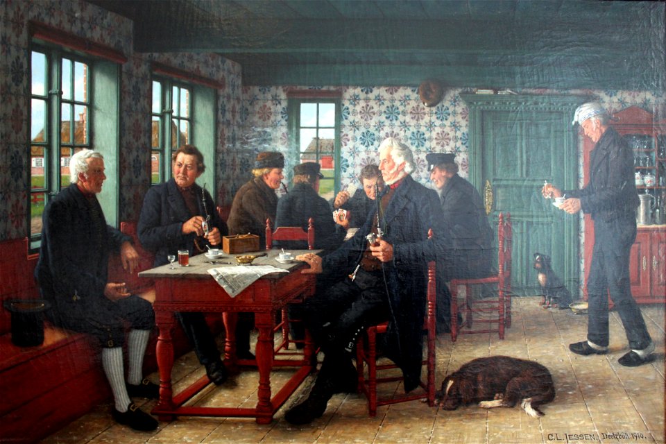 1910 Jessen Im Kirchspielkrug anagoria