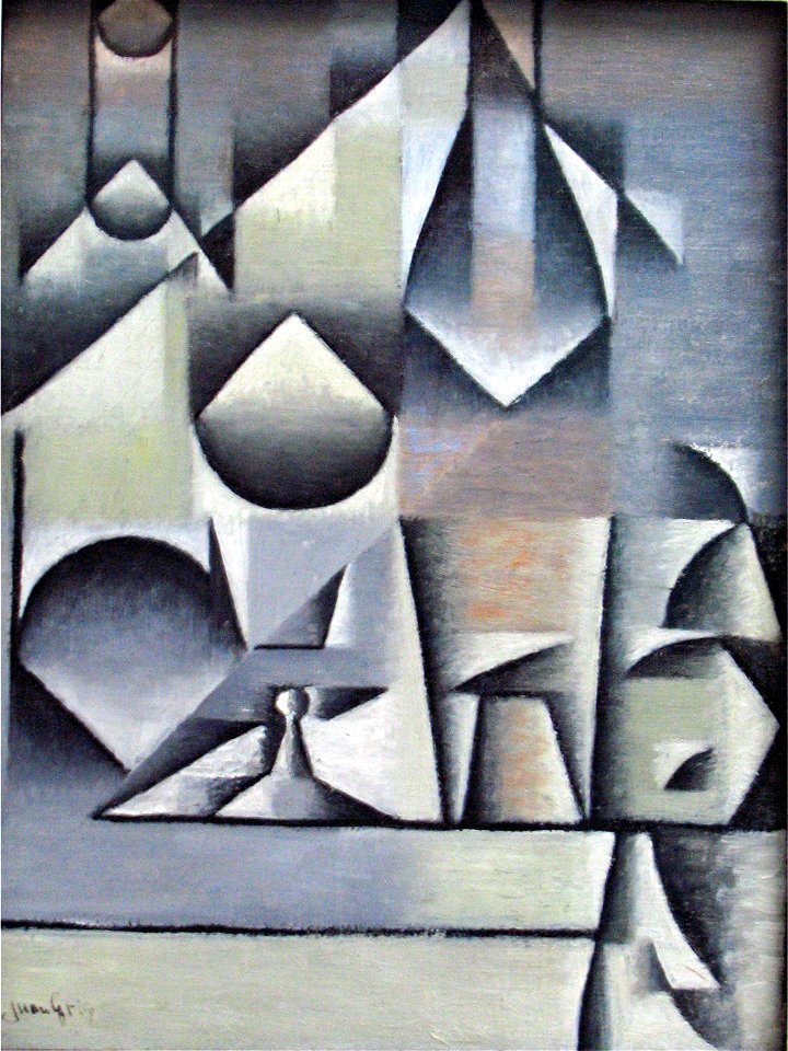 1912 Gris Glas und Flaschen anagoria