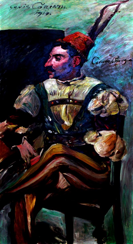 1914 Corinth Cesare Borgia anagoria