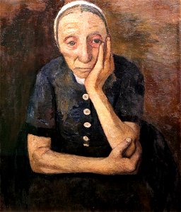 1903 Modersohn-Becker Alte Moorbäuerin anagoria