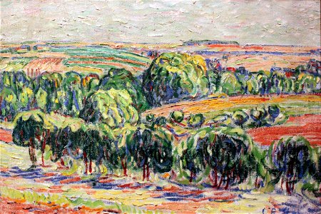 1904 Rohlfs Sommerlandschaft bei Weimar anagoria