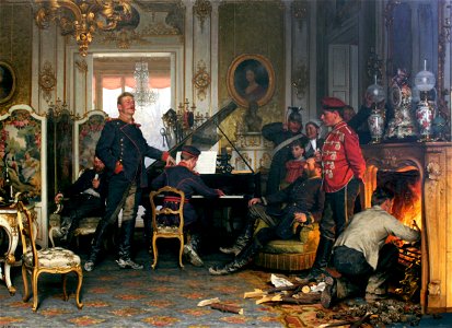 1894 Werner Im Etappenquartier von Paris anagoria