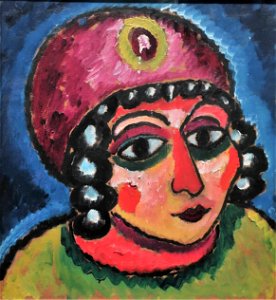 1912 Jawlensky Barbarenfürstin