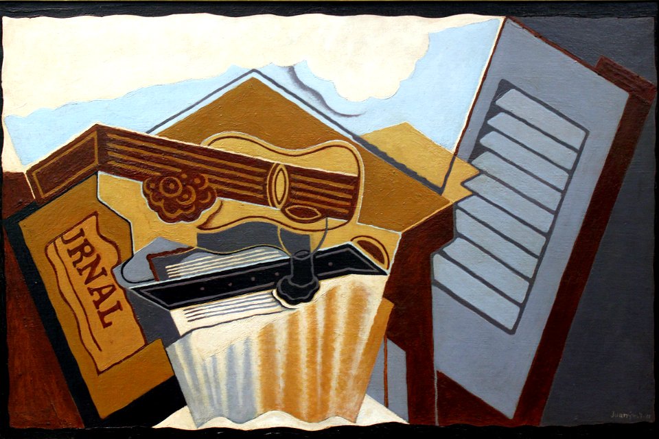 1921 Gris Stilleben mit weißer Wolke anagoria