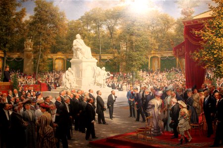 1908 v. Werner Enthuellung Richard-Wagner-Denkmal Tiergarten anagoria
