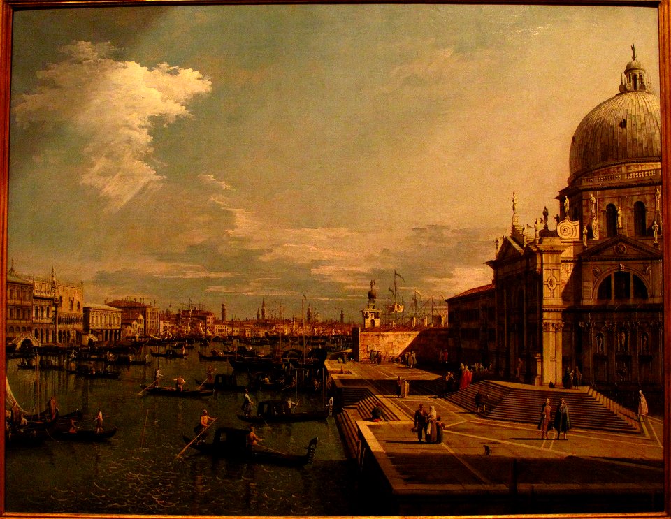 Antonio Canal, dit Canaletto - L'église de la Salute