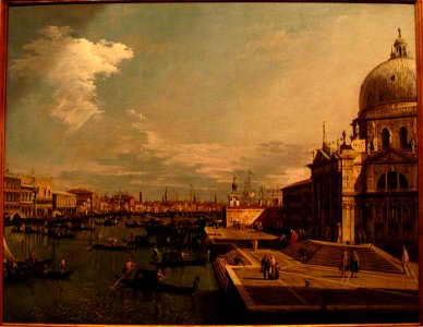 Antonio Canal, dit Canaletto - L'église de la Salute