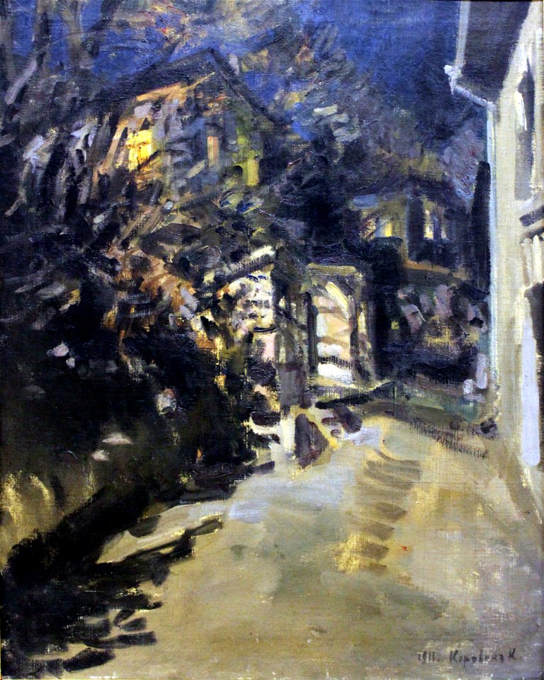 1911 Korovin Night sketch anagoria