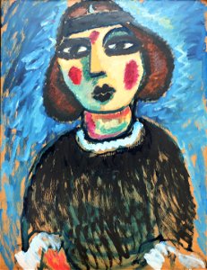 1912 Jawlensky Mädchen