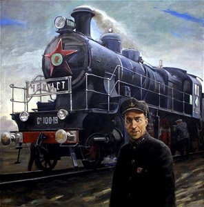 1935 Apostoli Portrait Lokführer Lyaskovsky anagoria