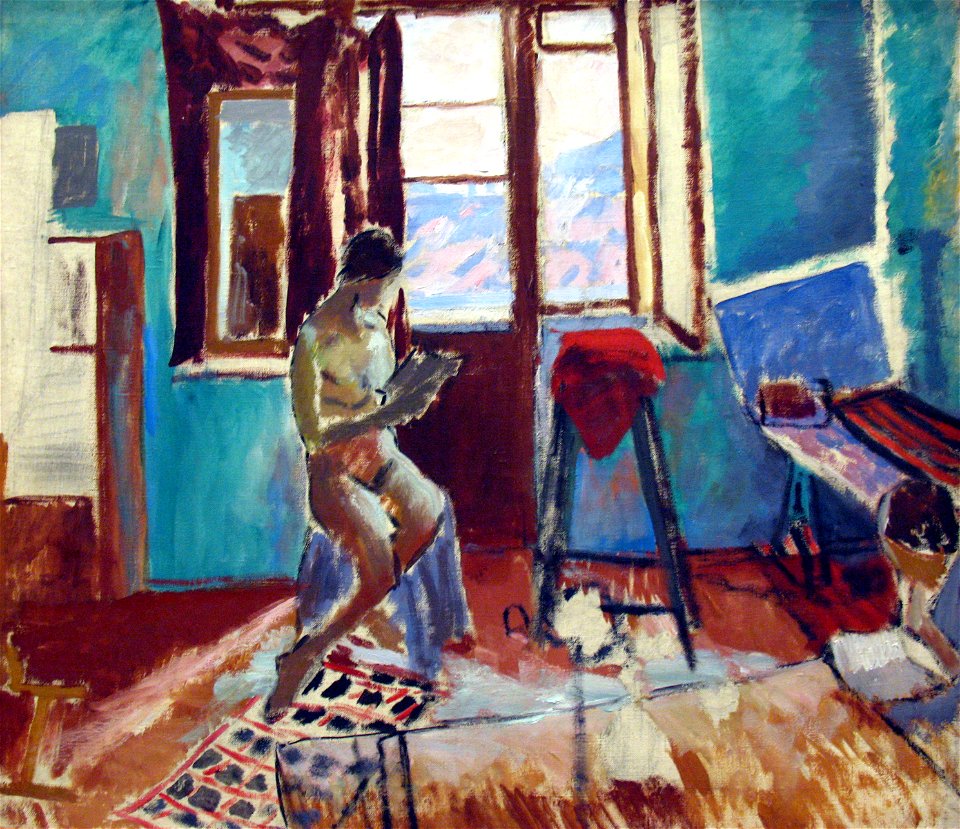 1928 Istomin Am Fenster anagoria