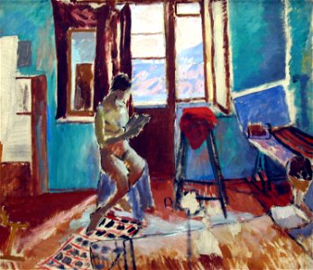 1928 Istomin Am Fenster anagoria