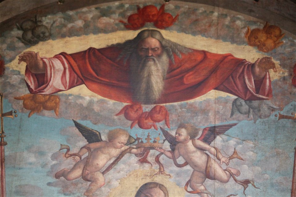 Apoteosi di sant'Orsola e delle sue compagne di Vittore Carpaccio, dettaglio (2)