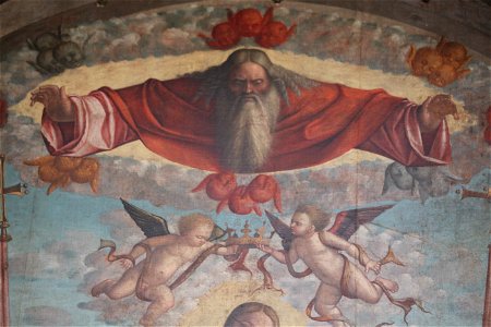 Apoteosi di sant'Orsola e delle sue compagne di Vittore Carpaccio, dettaglio (2)