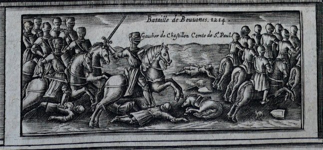 Bataille de bouvines chatillon 04541 du chesne