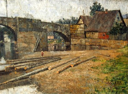 Arp Brücke Saalfeld@Weimar Schlossmuseum