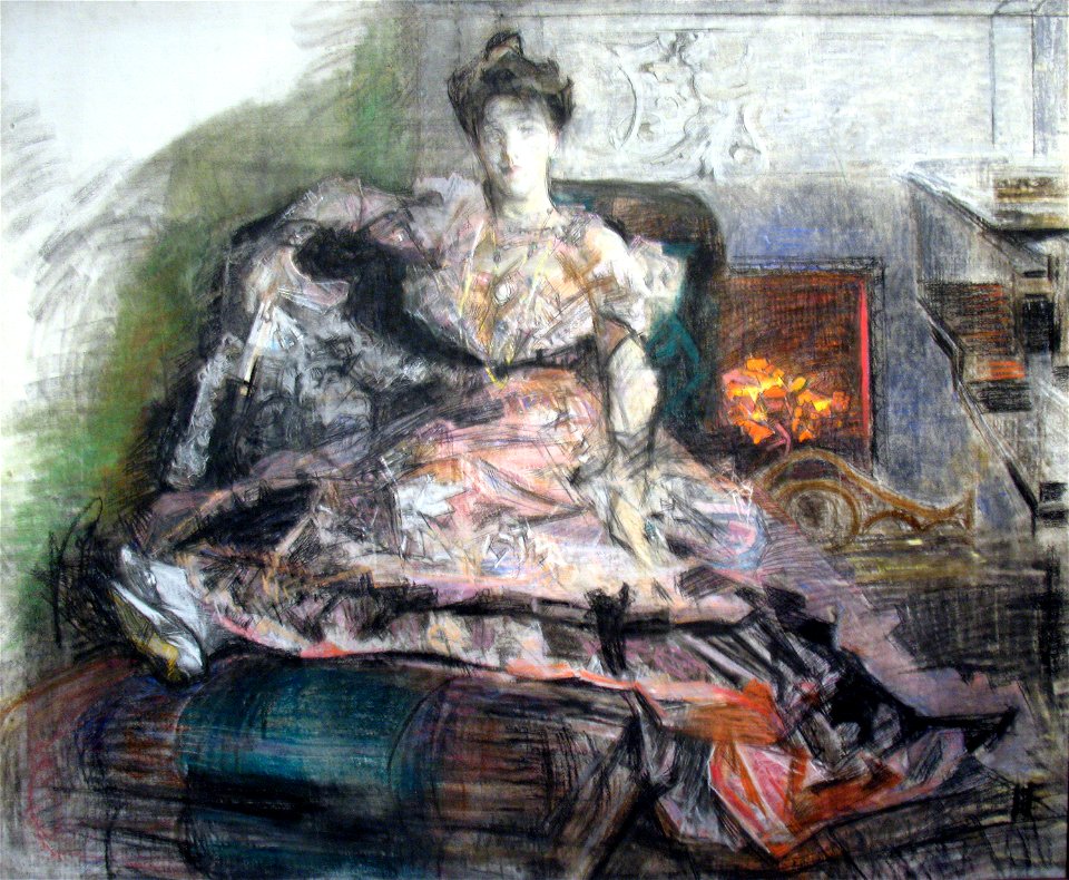1905 Vrubel nach dem Konzert anagoria