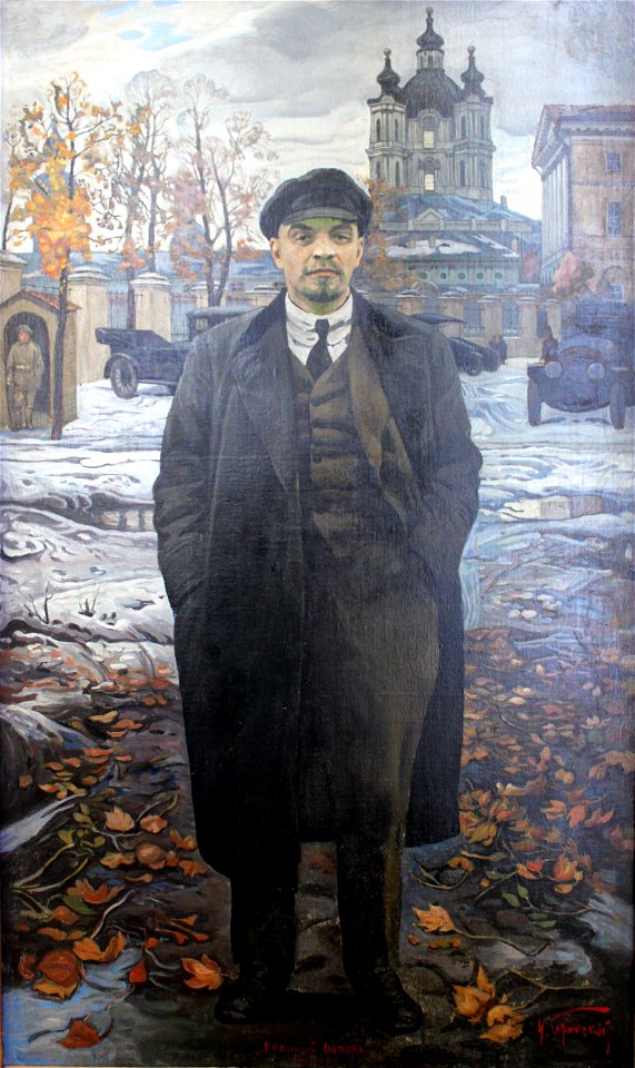 1930 Brodsky Oktober in Smolny anagoria