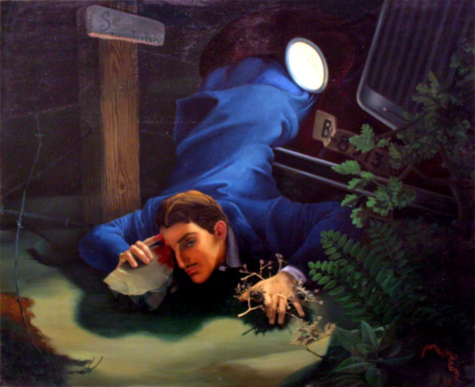 1936 Alfonso Ponce de Leon Self-Portrait anagoria