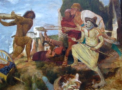 Arnold böcklin, orlando furioso, 1901, 03
