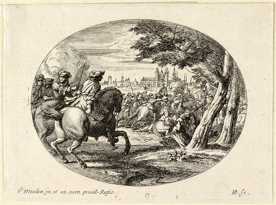 Belegering van een stad. NL-HlmNHA 1477 53009183