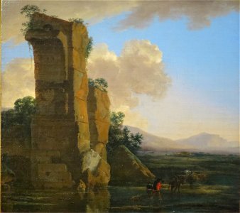 'Italian Landscape' by Jan Asselijn, Pushkin Museum