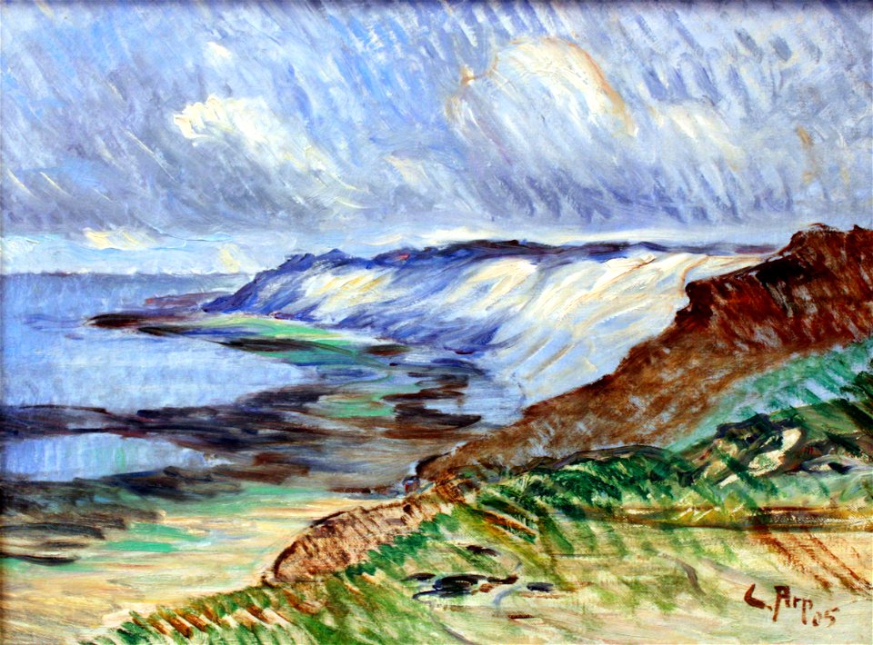 1905 Arp Küstenlandschaft auf Sylt (Morsumkliff) anagoria