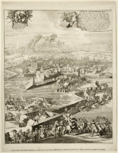 Beleg en inname van Philippsburg door de troepen van keizer Leopold I op 17 september 1676. NL-HlmNHA 53009073