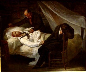 Ary Scheffer - La Mort de Géricault (1824)