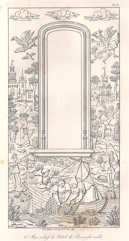 6e bas-relief de l'hôtel du Bourgtheroulde