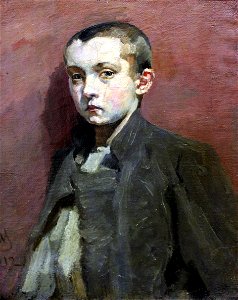 1912 Malyutin Portrait eines Sohnes anagoria