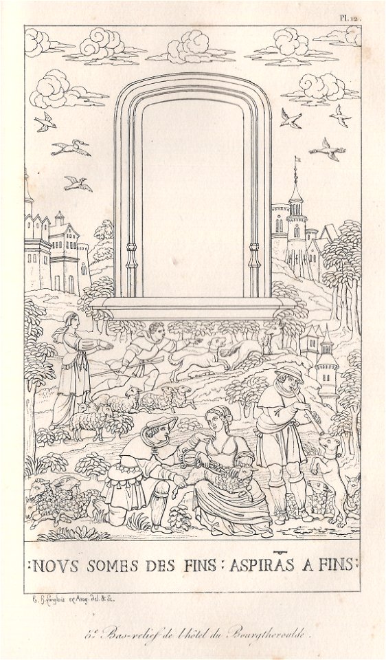 5e bas-relief de l'hôtel du Bourgtheroulde