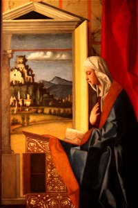 Annunciata di Giovanni Bellini e aiuti (1)