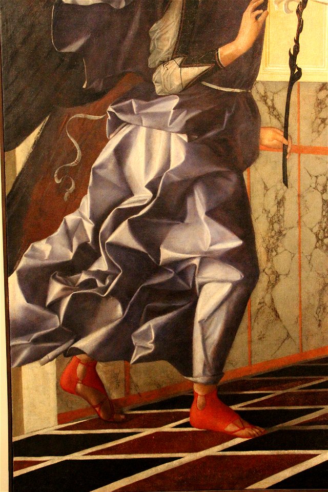 Giovanni bellini e aiuti, annunciazione, 1500 ca. 03