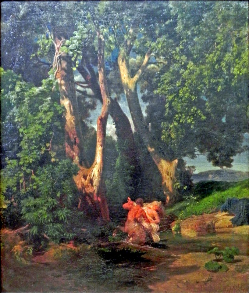 Arnold Böcklin (25)Kentaur u Nymphe