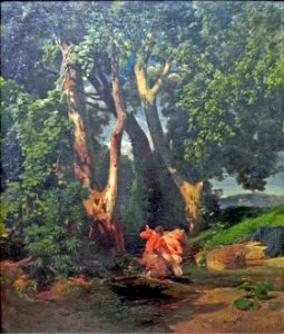 Arnold Böcklin (25)Kentaur u Nymphe
