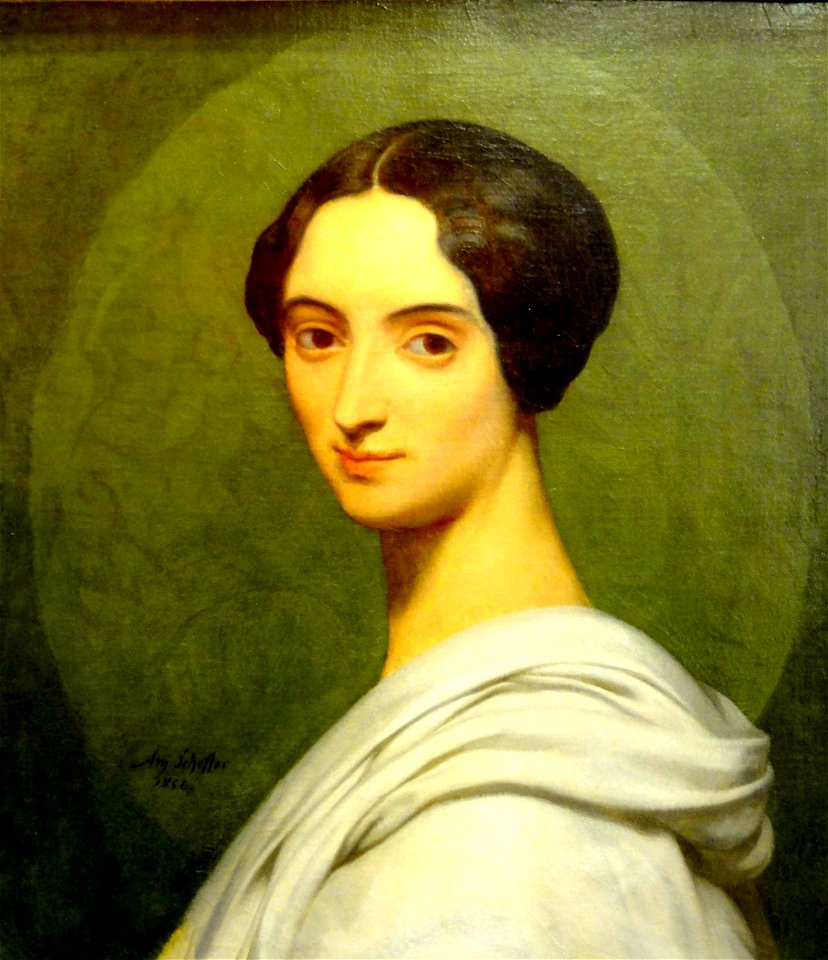 Beauvais (60), MUDO, Ary Scheffer - portrait de la comtesse de Gobineau, 1850