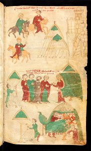 Bern, Burgerbibliothek, Cod. 120.II, f. 112r – Petrus de Ebulo Liber ad honorem Augusti, lat