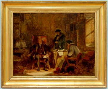 Beauvais (60), MUDO, Charles-Louis Müller - Henri VIII et ses conseillers 1