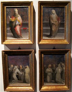 Beccafumi, predella della pala dell'oratorio di s. bernardino, 1535-37 ca
