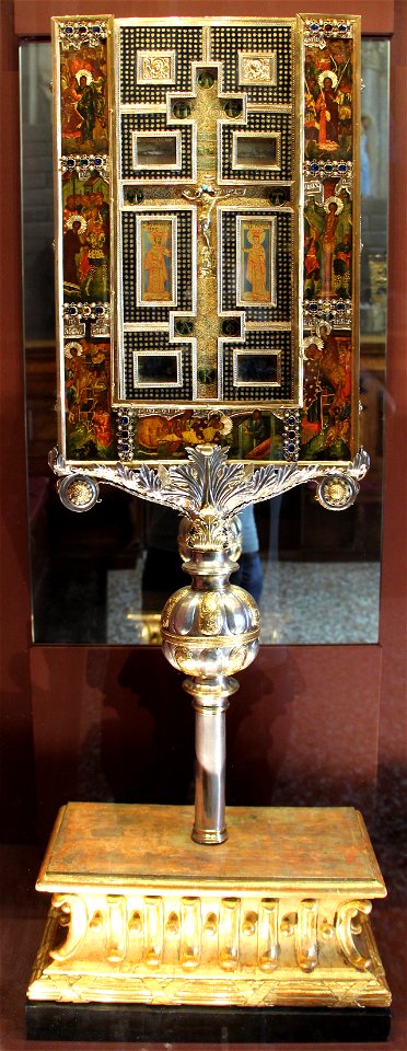 Arte bizantina, veneta e centro-italiana, stauroteca del cardinal bessarione, xiv-xviii sec. 01