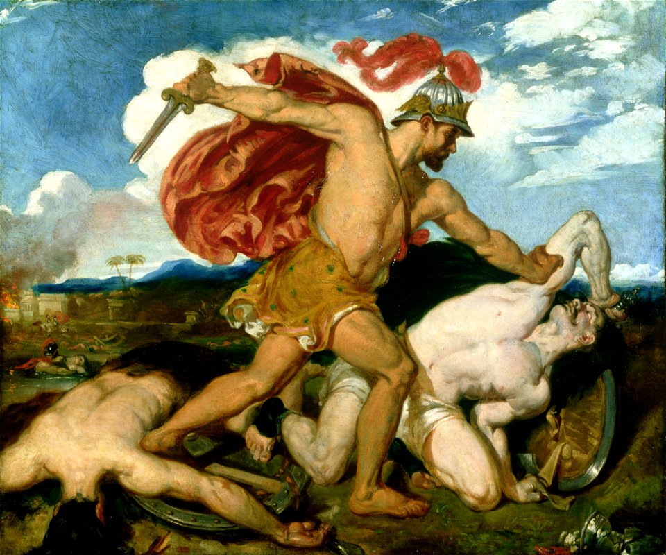 Benaiah by William Etty YORAG 70