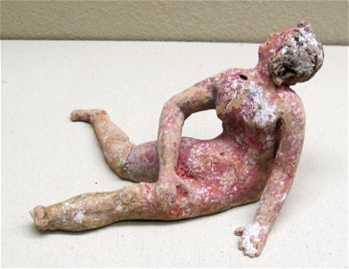 Arpi (daunia meridionale), figurine di amazzonomachia, 300 ac. ca. 06